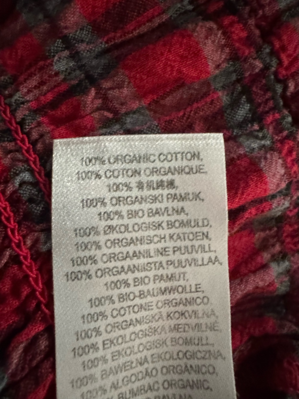 Damson Madder Megan Plaid Top Size US 2 - Picture 8 of 8